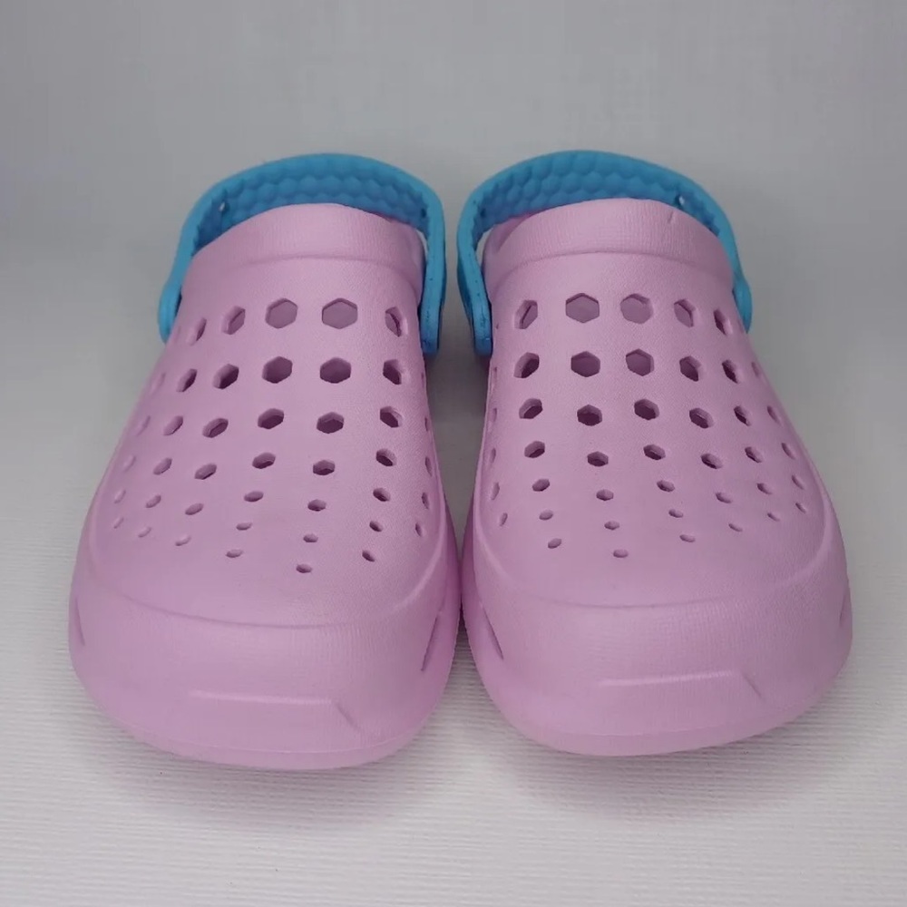 Kids joybees active clogs lavender/sky blue j5 & j3 NWT - Picture 1 of 7